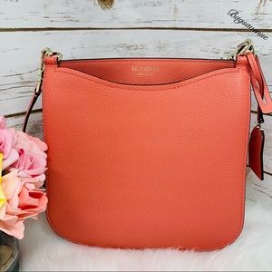 Kate spade Margaux large crossbody peachy NWT